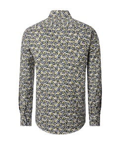 Heren overhemd lange mouw groen