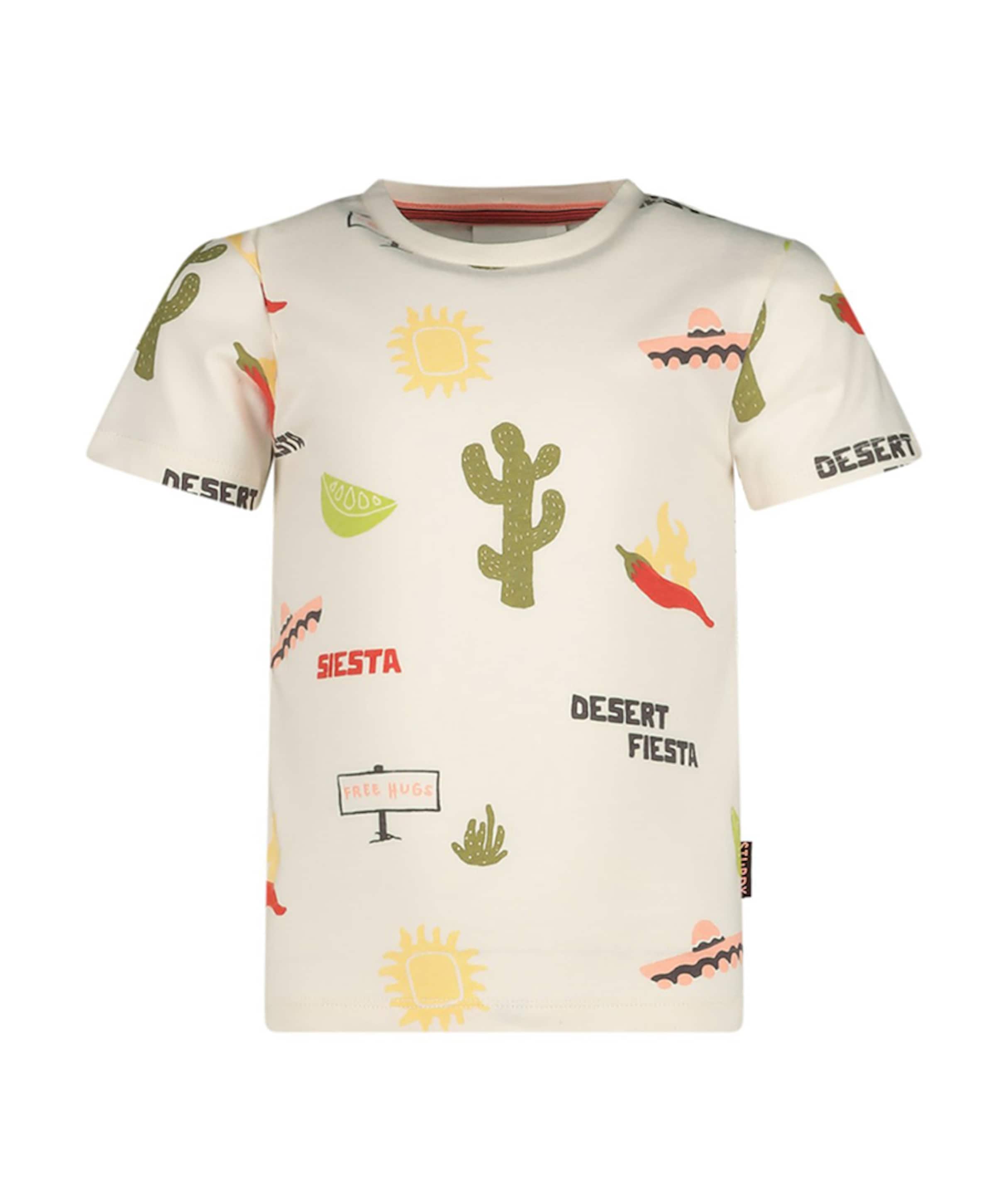 Jongens T-shirt ecru