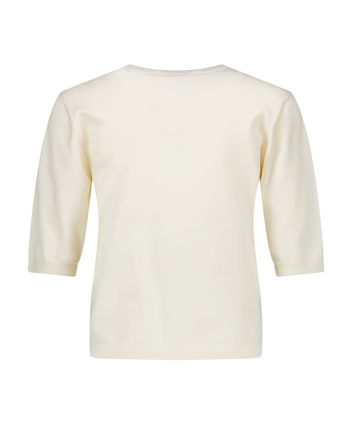 Dames vest ecru