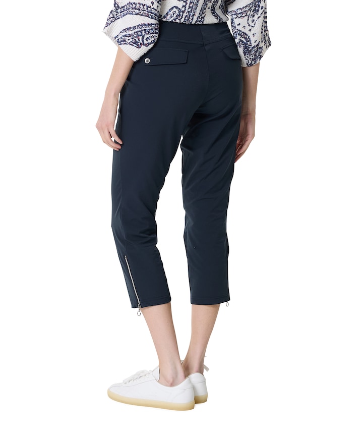 dames broek blauw