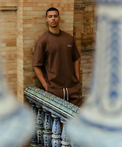 Uniseks t-shirt bruin