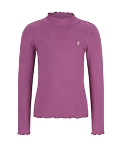 Meisjes longsleeve paars