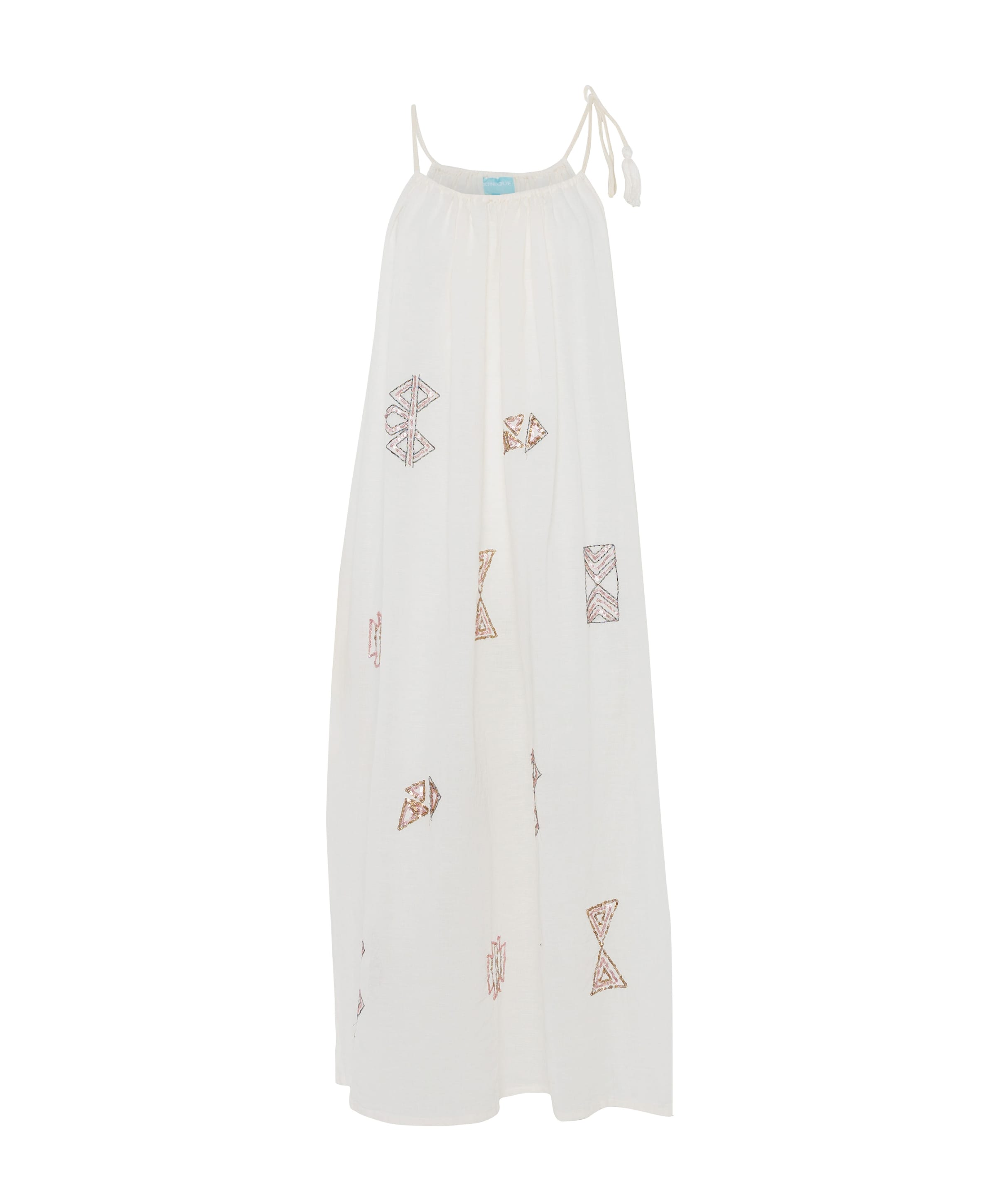 Dames jurk beige