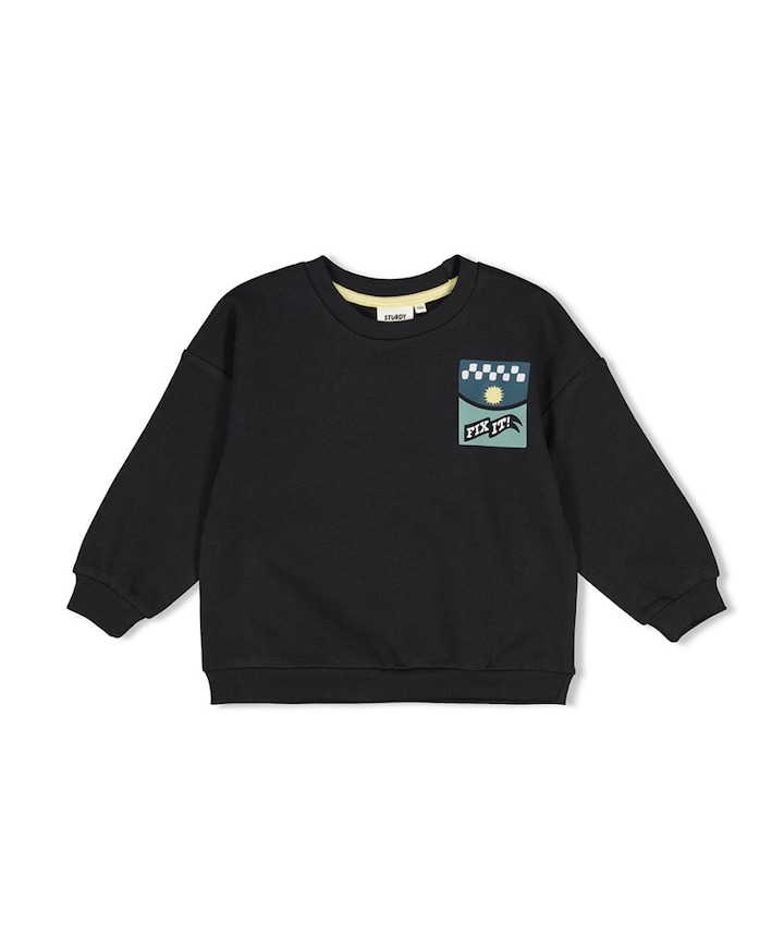 Jongens sweater grijs