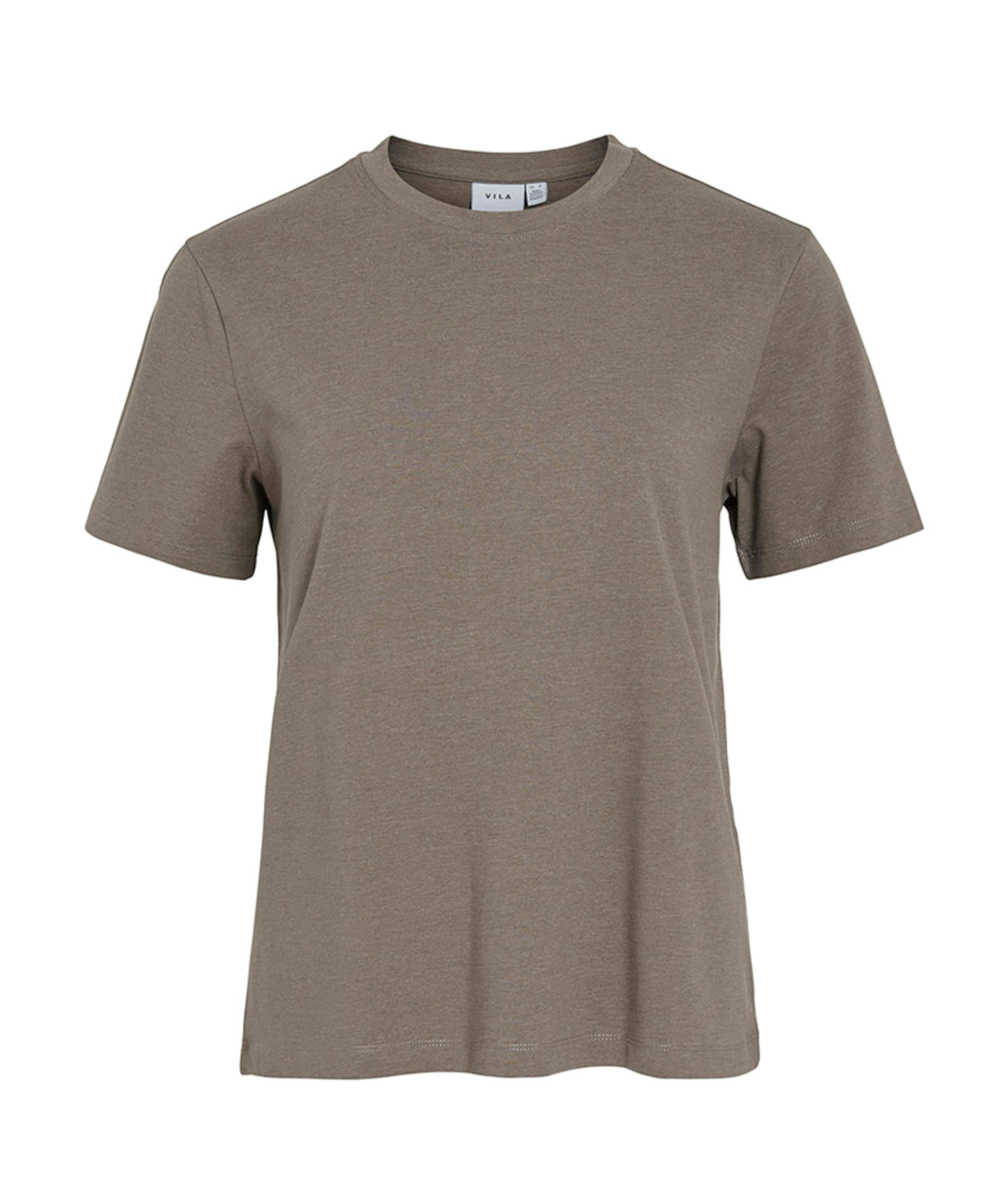 Dames T-shirt bruin