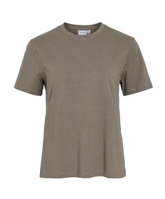 Dames T-shirt bruin