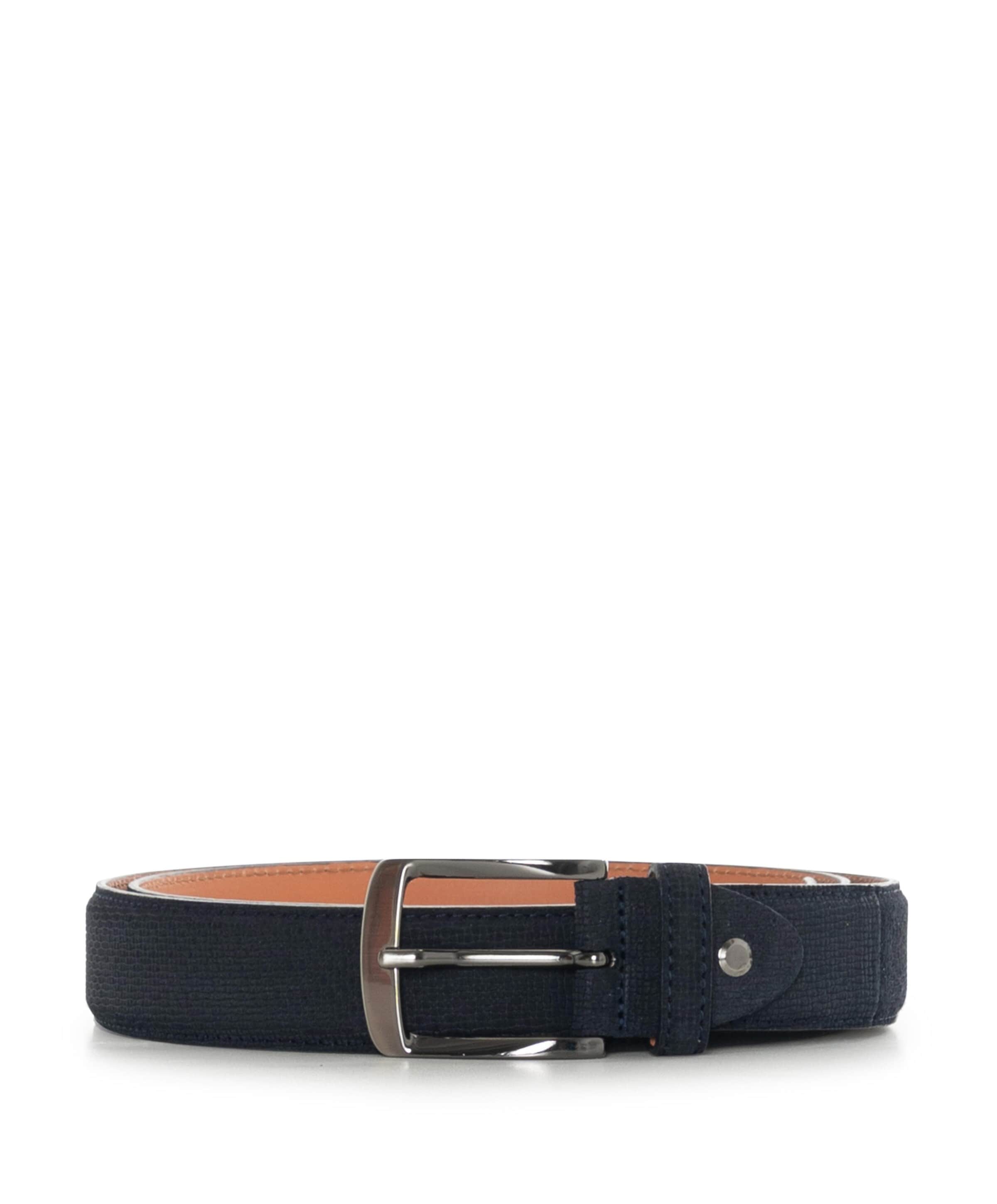 Heren riem blauw