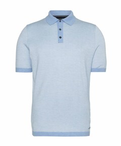 Heren polo blauw