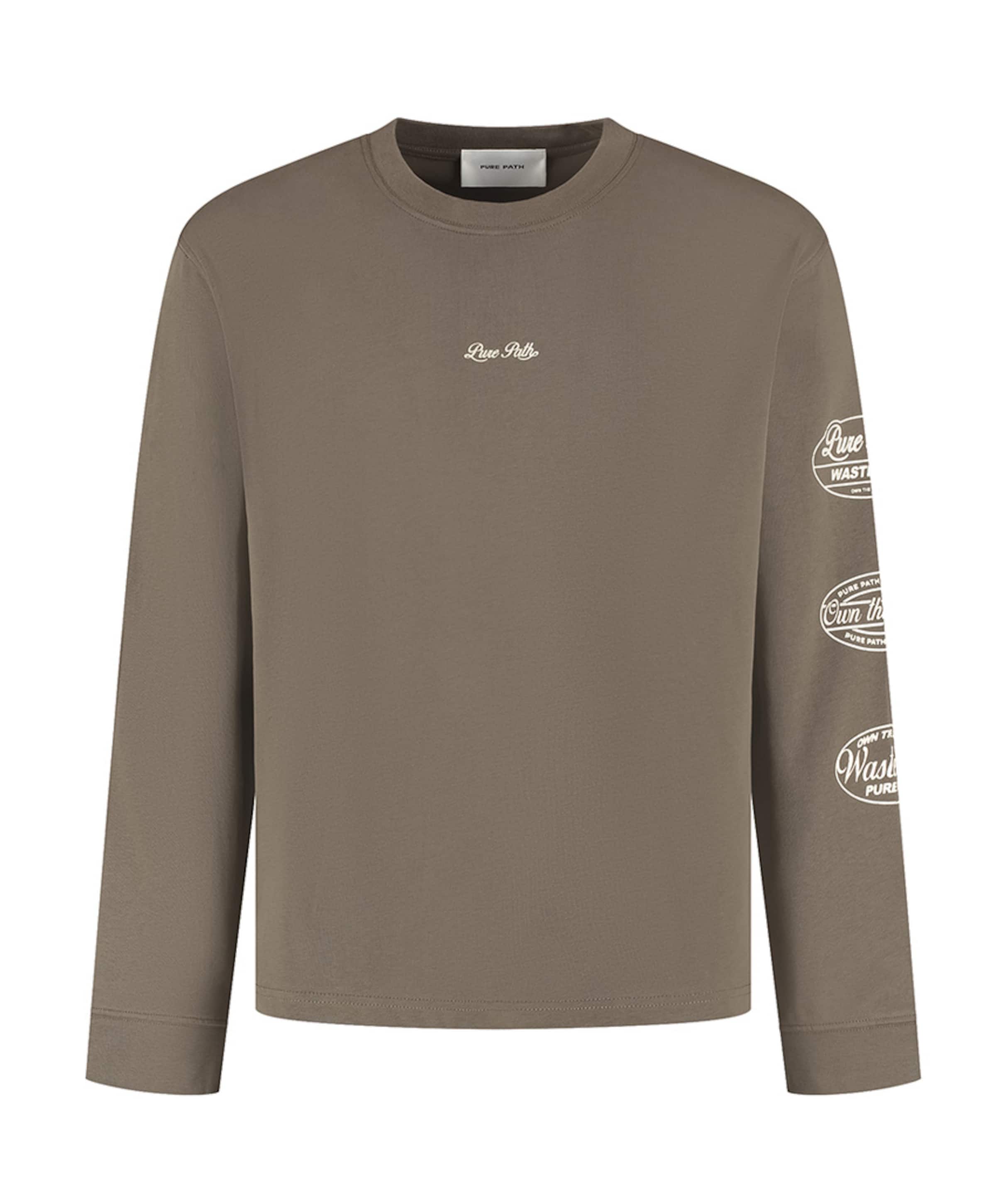 Longsleeve bruin
