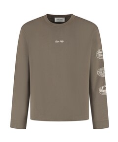 Longsleeve bruin