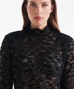 Dames top zwart