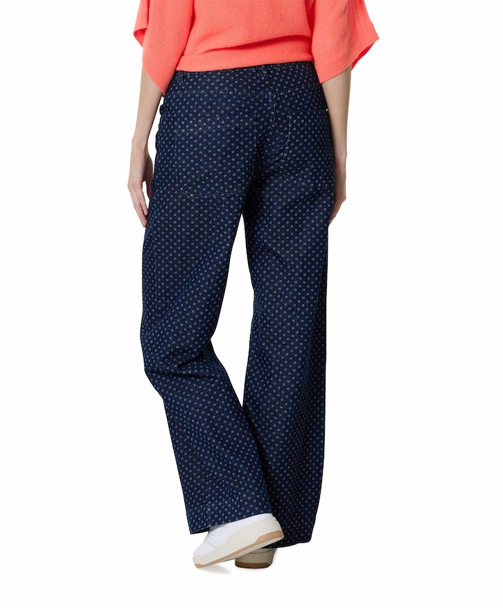 FQRINNA dames broek blauw
