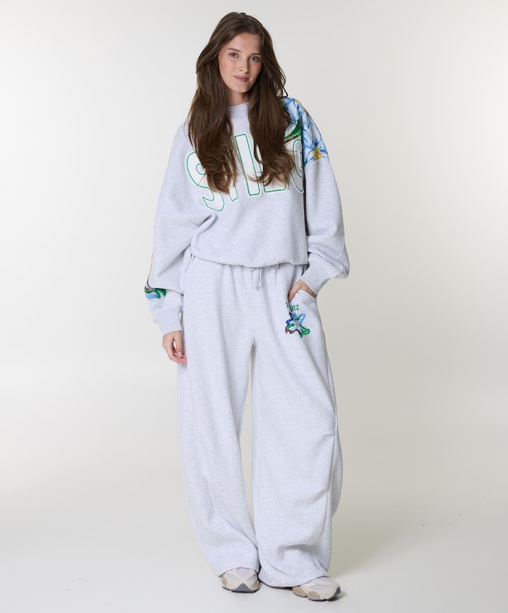 Eliza Balloon dames broek grijs