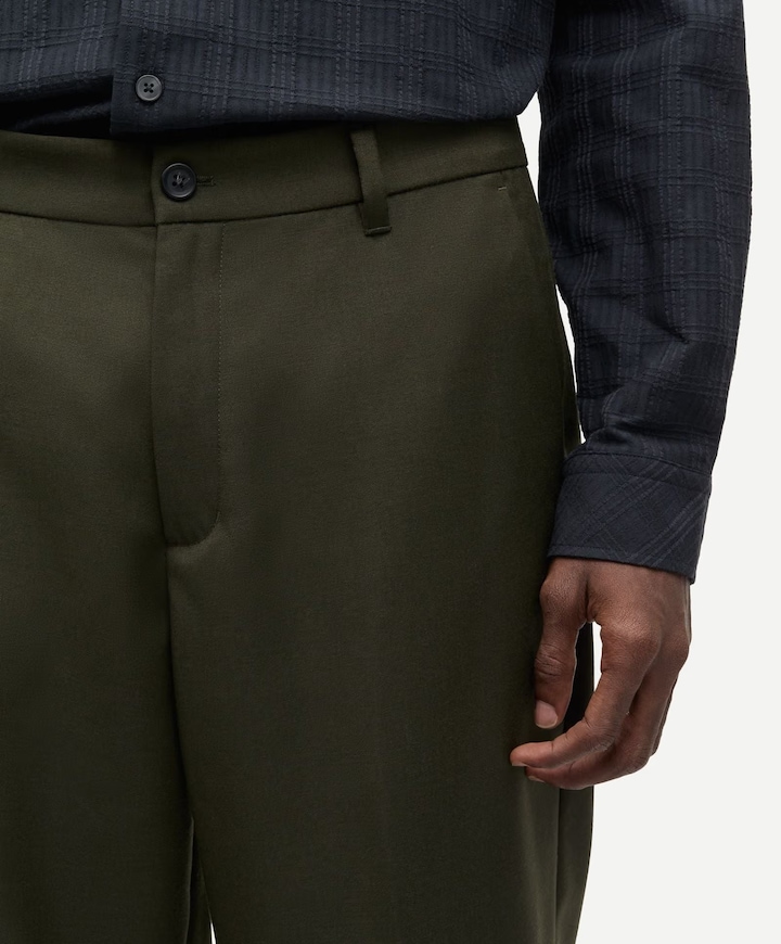 Sanoah trousers 15350 heren broek groen