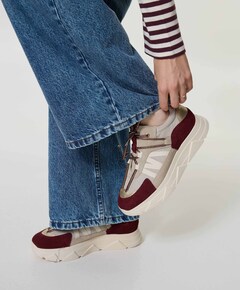 dames sneakers beige