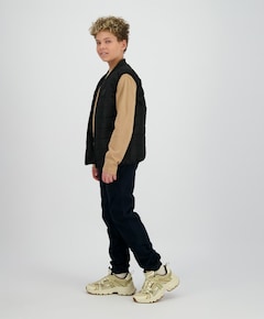 Jongens bodywarmer zwart