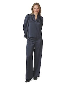 Emmett Heavy Sateen Pants dames broek blauw