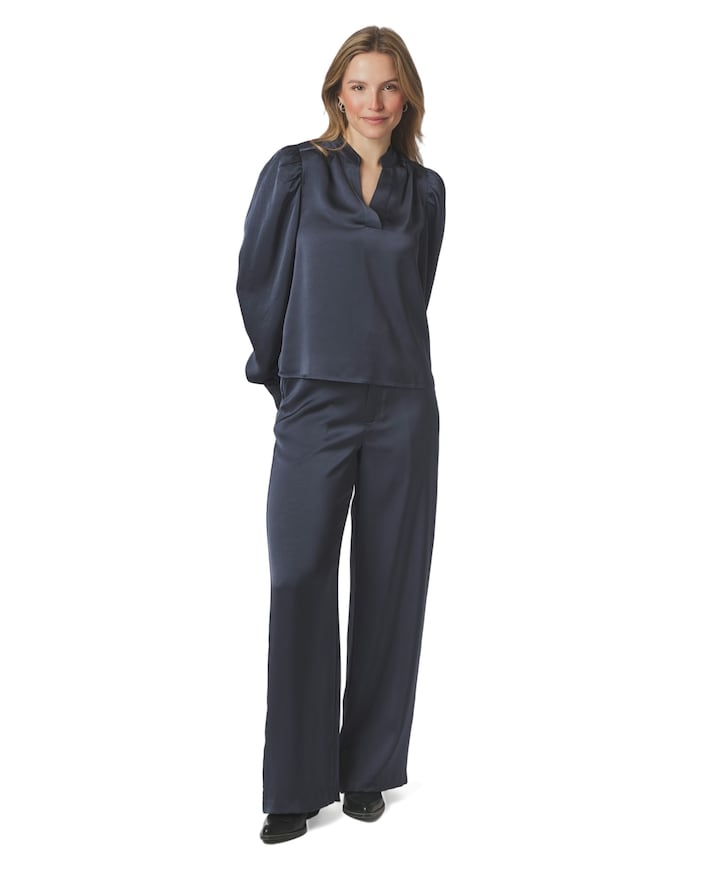 Emmett Heavy Sateen Pants dames broek blauw
