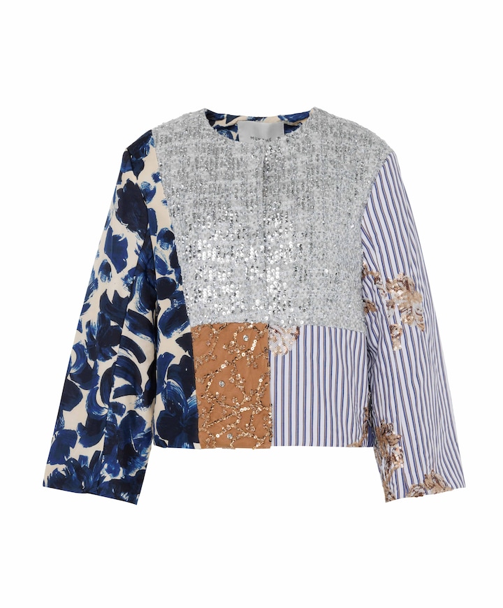 Dames blazer multicolor