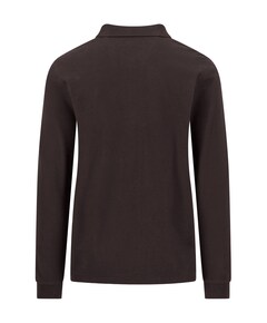 Heren polo bruin