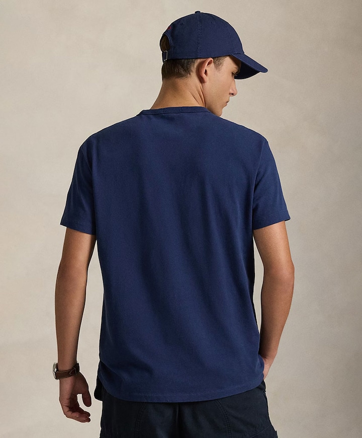 Heren T-shirt blauw