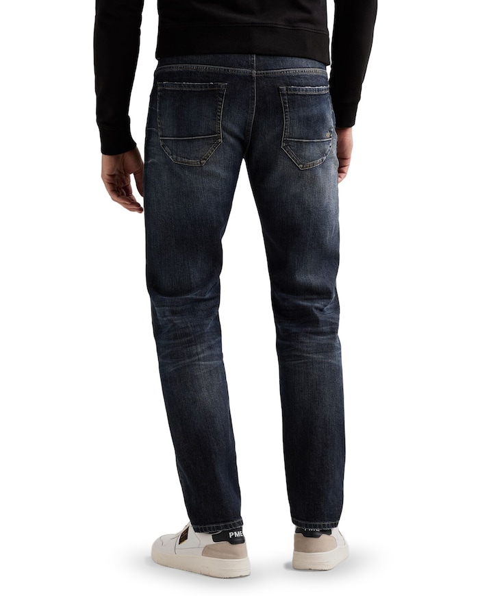WINGLOAD UNIQUE DARK SHADE heren jeans blauw