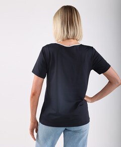 Dames t-shirt blauw