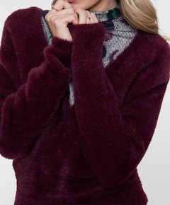 Dames trui bordeaux