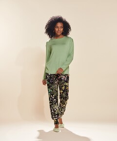 Pyjamatop groen