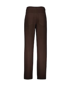 Balloon + snaps dames jeans bruin