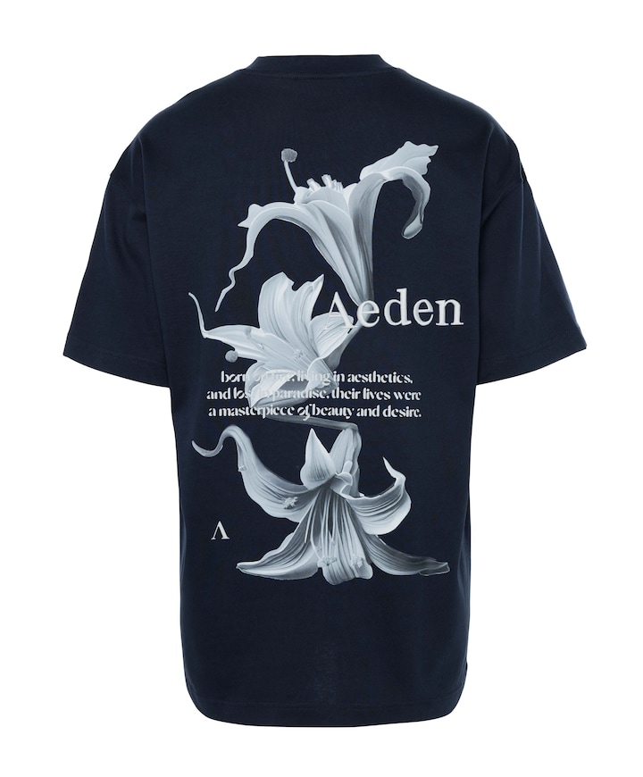 Heren T-shirt blauw