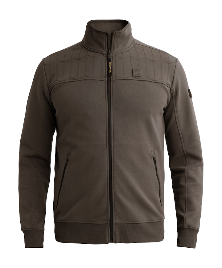Heren vest grijs