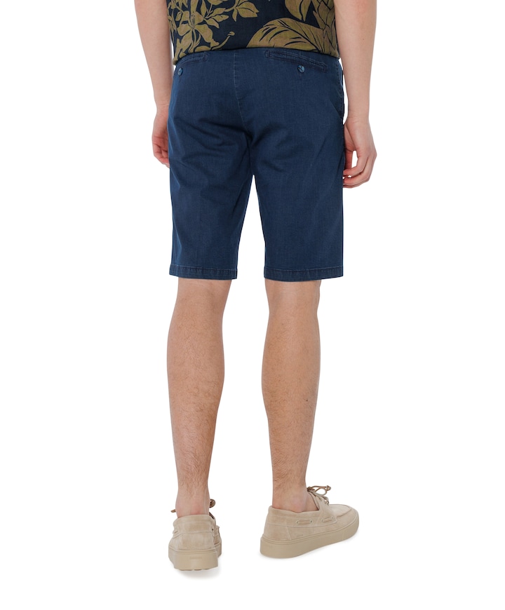 Bermuda heren korte broek blauw