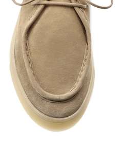 heren moccasins beige