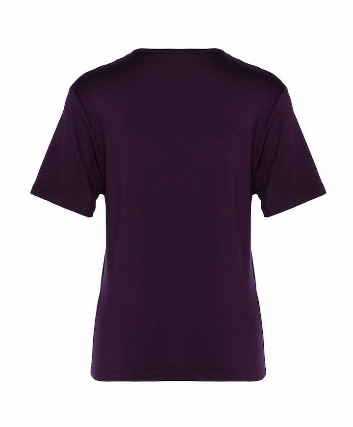 Dames pyjamatop paars