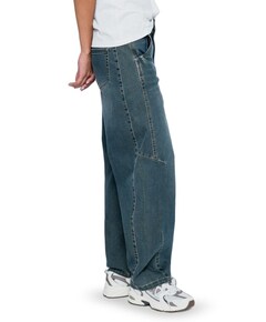 Barrel dames jeans blauw