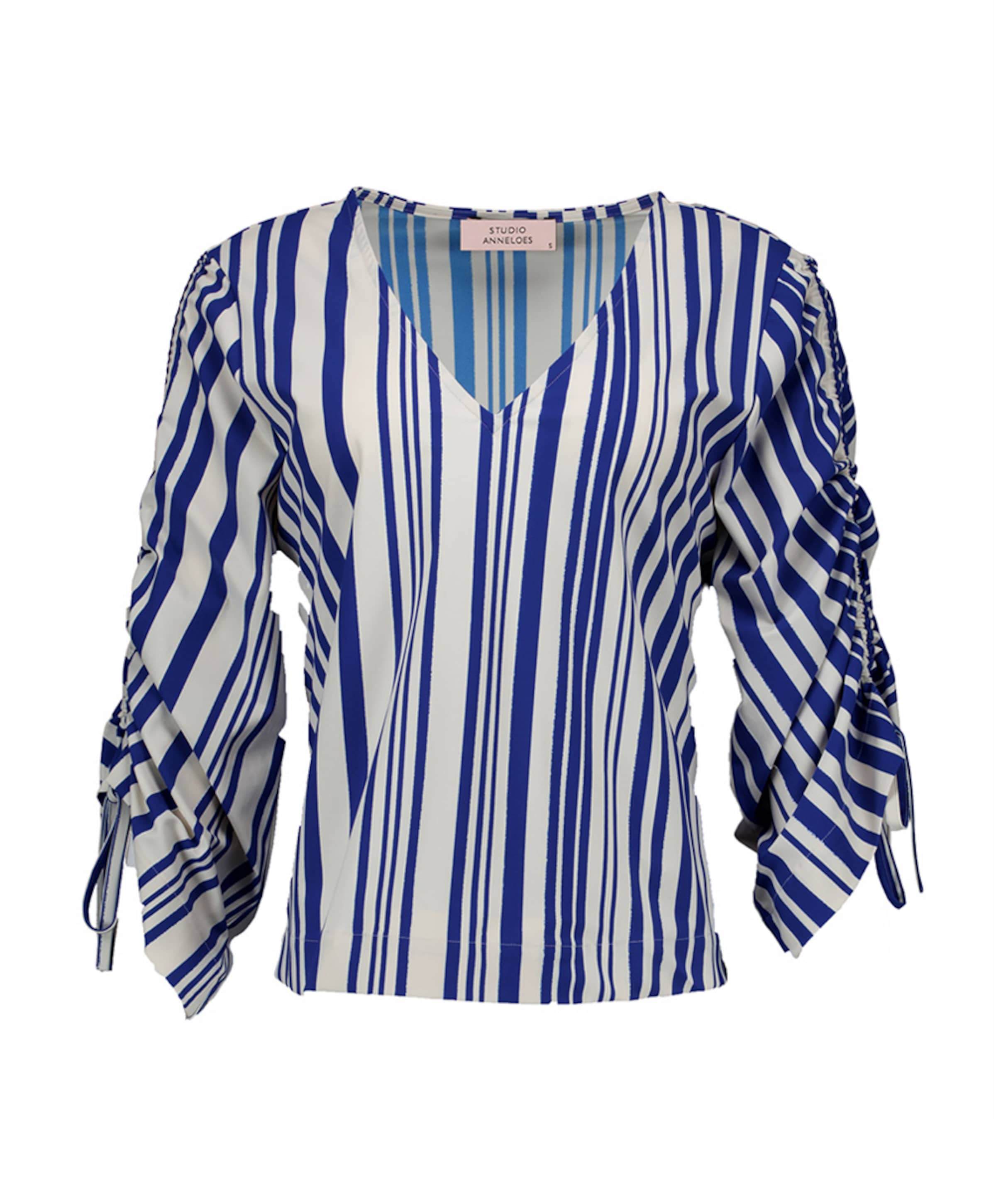 Dames blouse blauw