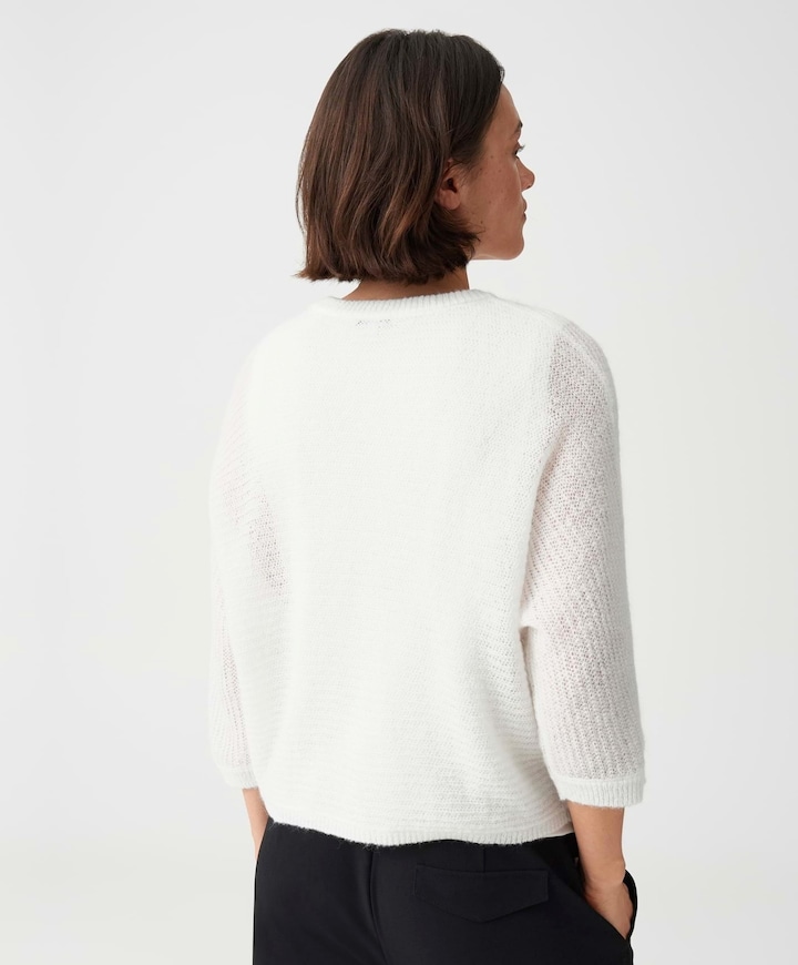 Dames vest ecru