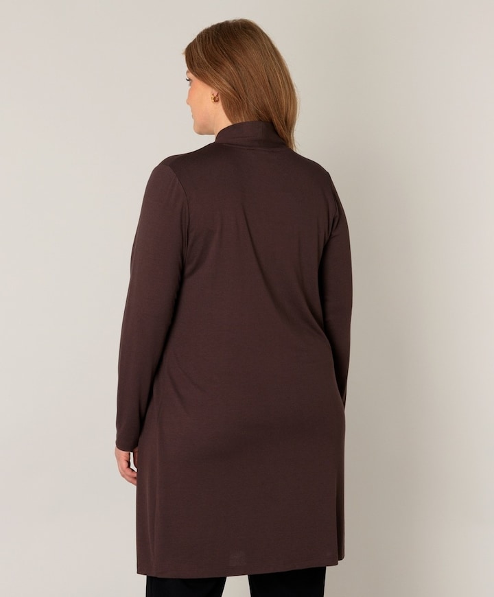 Dames vest bruin