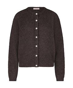 Dames vest bruin