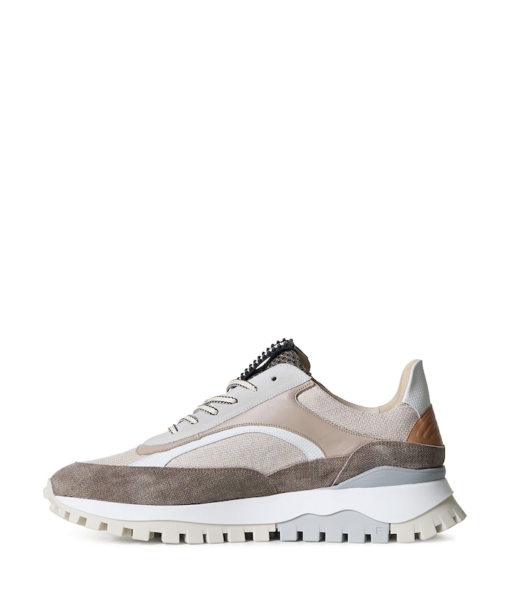 heren sneakers beige