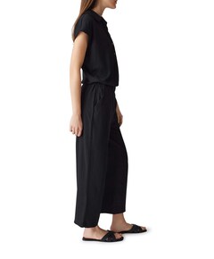 Melti polo jumpsuit zwart
