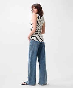 Dames top grijs