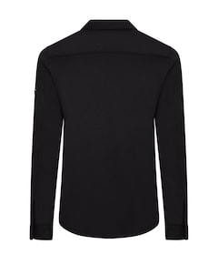 Heren overshirt zwart