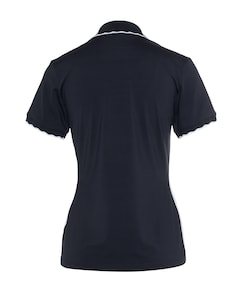 Dames polo blauw