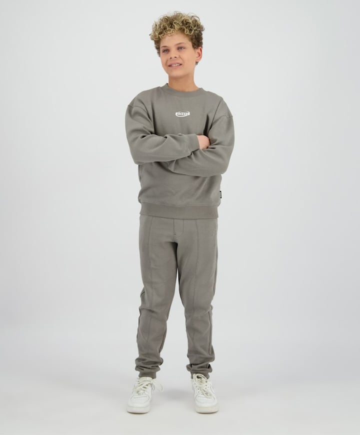 Jongens sweater grijs