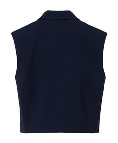 Dames gilet blauw