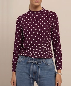 Dames longsleeve paars