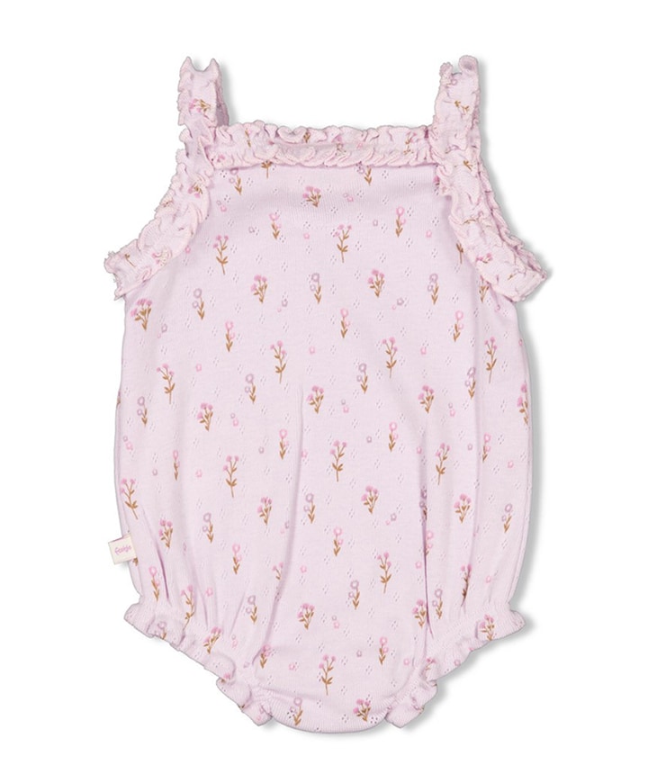 Meisjes babypakje paars