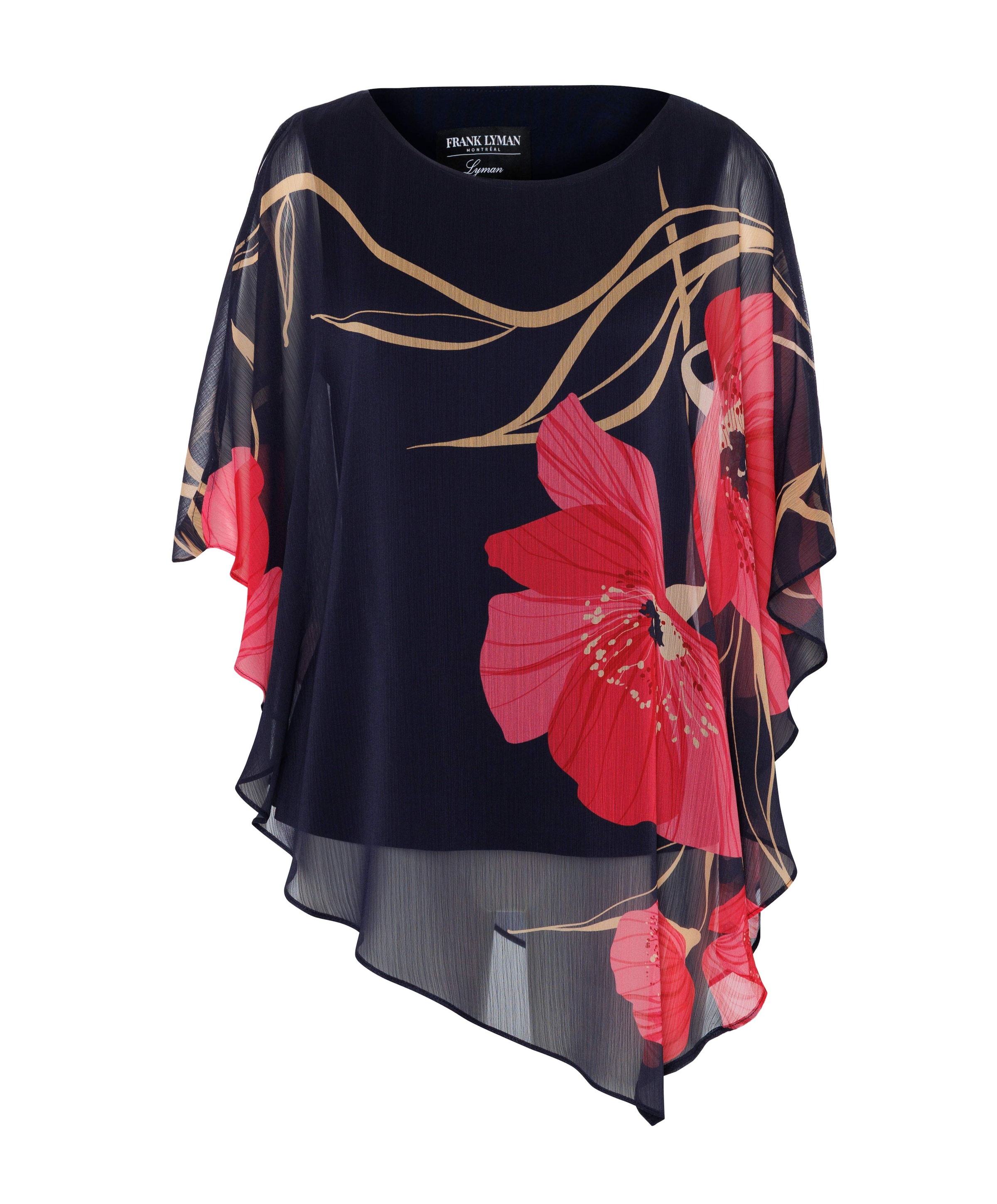 Dames blouse blauw